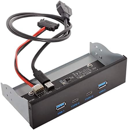 CABLECC USB-C & USB 3.0 HUB 4 portove prednje ploče za matičnu ploču 20pin kabel konektora za 5,25 CD-ROM
