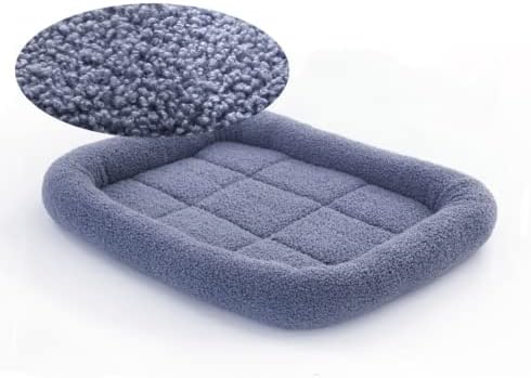 SHENGOCASE 2-Pack Teddy Fleece 10.6Š x 17 L pravougaoni jastuk za krevet za mačke sa podupiračem za malog psa, zamjenski krevet za mačju kuću torba za nošenje mačaka