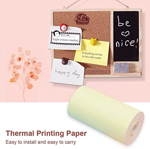 QYYBO 12 rolna naljepnica za štampanje naljepnica direktni termo papir sa samoljepljivim 57x30mm za Paperang P1 / P2 džepni termalni štampač