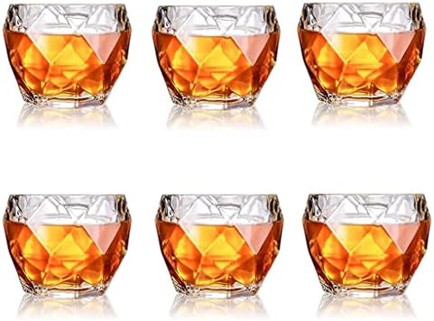 Zsedp naočare za viski, Set od 6, 11 Oz, naočare, Burbonske naočare za koktele Staromodno piće