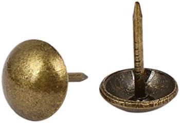 Aexit koža Sofa nokti, Vijci & pričvršćivači željeza okrugla glava renoviranje Tack noktiju Bronze