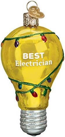 Old World Božić ukrasi najbolji električar staklo vazduh ukrasi za jelku