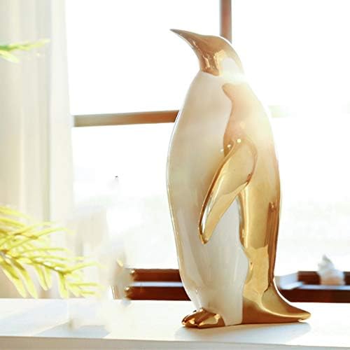 UXZDX Nordic Cute Ornamenti Penguin Golden Art Creative životinja Sažetak zanati ukrasi Tabela ukrasi Home Accessories
