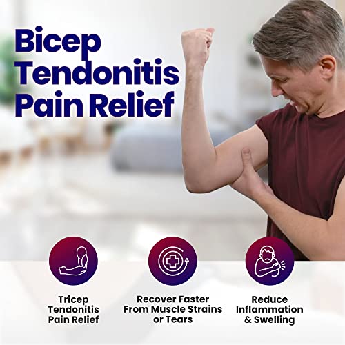 Bicep tendutis - bicep rukav kompresioni za TRICEPS & Biceps podrška mišića nad gornjim rukom