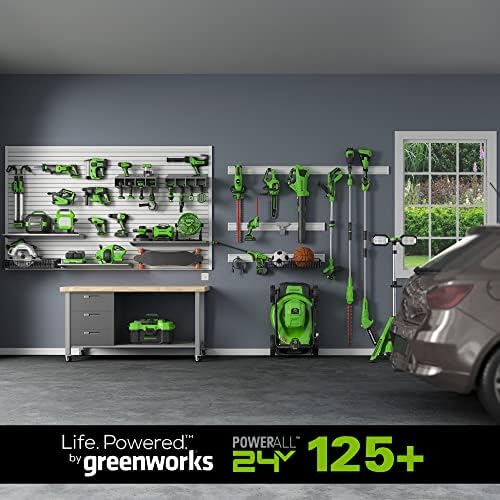 Greenworks 24V TruBrushless™ 1 kompaktna klipna testera , 2.0 Ah baterija i kompaktni punjač uključeni