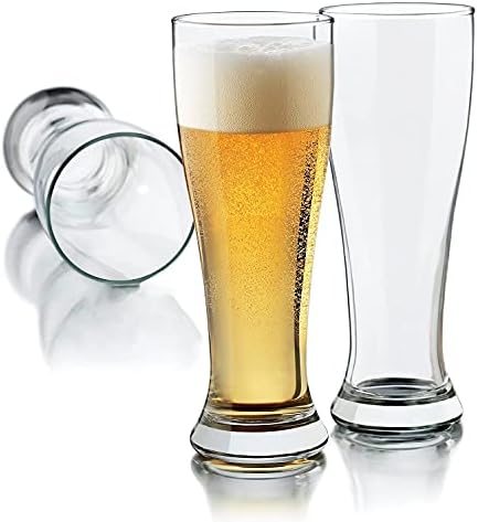 Naočare za pivo，visoke naočare Craft pivo GlassesPint Glass kapacitet, Craft pivo staklo, Pilsner pivo staklo i IPA pivo staklo (Set od 6)