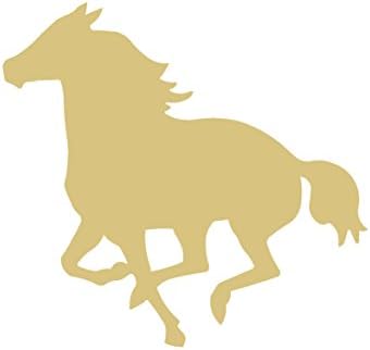Konj za trčanje izrez nedovršena drvena zemlja konj Arena konjska Farma derbi vješalica za vrata
