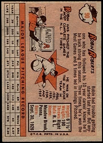 1958. baseball 90 robin roberts Philadelphia Phillies Odlično