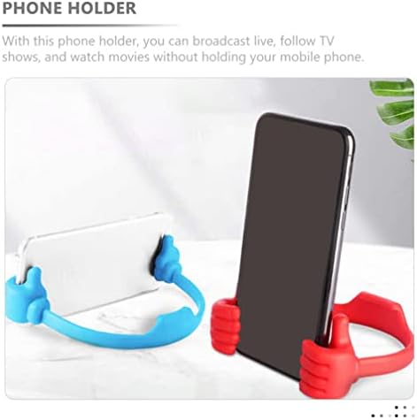 Doitool 16pcs Thumb up oblik telefonskog postolja univerzalni fleksibilni stalak za mobitel za držač tableta, slatki držač za stalak za pametne telefonske telefonske telefone za kućnu kancelariju