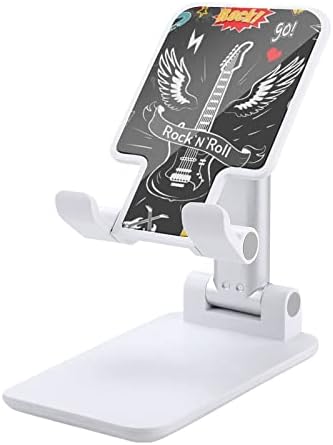 Rock Roll Punk Skull 4 Print mobitela Stand kompatibilan sa iPhone prekidačkim tabletima Sklopivi podesivi nosač mobitela
