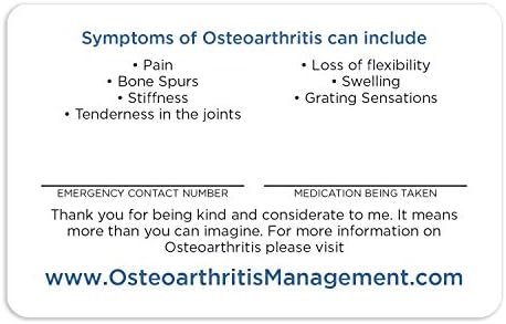 Imam karticu za pomoć osteoartritisu 3 kom
