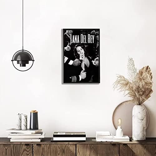 MLY Lana Del Rey Canvas poster muzički posteri za sobu estetski 12x18 inčni Neuramljeni zid Art