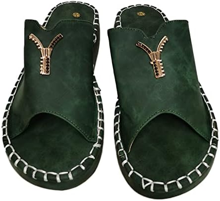 Papuče tobogani za žene klinovi cipele ženske sandale udobnost sa elastičnim remenom za gležanj Ležerne