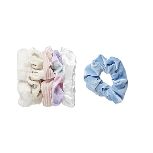 Originalni Scrunchie® modni Poklon Set za djevojčice uključuje 6 jedinstvenih dizajna: pastelni