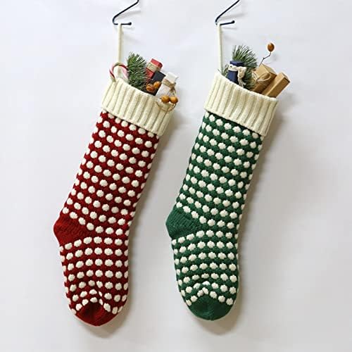Božićne čarape Trpe Božićne torbe za božićne čarape i božićni viseći čarape za zabavu ukras