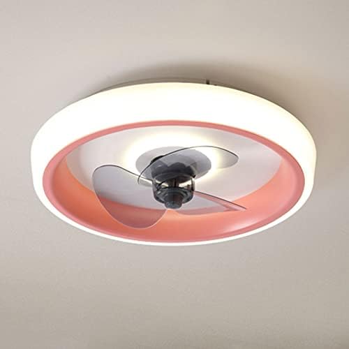 Ibalody Modern okrugli strop ventilator Indoor 48W LED ventilator Spaktni prikriveni stropni ventilator
