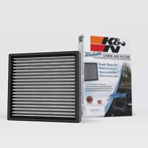 K & N Premium kabinski filter za vazduh, VF2000 i motorni filter zraka: Visoke performanse, pranje, zamjenski filter, 33-2443
