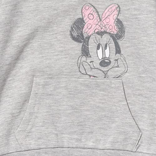 Disney Minnie miš runov pulover kapuljača i hlače Outfit postavljaju novorođenčad u Toddler