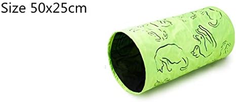 Slatiom tunel za kućne ljubimce Mačke ispisano zeleno divno mrvoštovo kunis tunel s kuglicom igraju se zabavnim