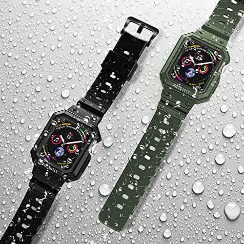 GAGABANG COOTHOFTORS sportovi dizajnirani za Apple Watch Band s futrolom za zaštitu, remen