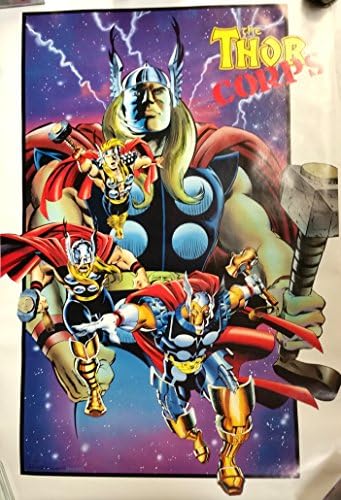 Thor Corps Vintage 1992 poster 22 x 34 inča