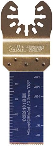 CMT OMM10-X1 Plunge & amp; Flush-rez noža za drvo & amp; Metal brzo oslobađanje oscilator Multicutter,
