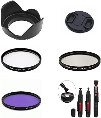 SR12 77mm Komunalna posuda za paket za kapuljača UV CPL FLD Filter Četkica Kompatibilan je s Nikonom AF-S NIKKOR