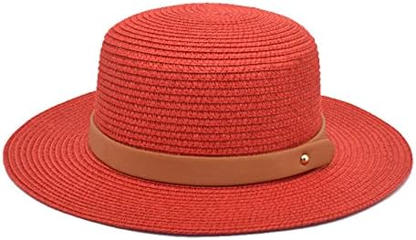 Slama šešire za žene Ljeto kreće za sunčanje kašike kape casual sunčevši vizir kape valjao široka brana na otvorenom na otvorenom UV zaštitnom šeširu