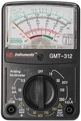 Gardner Bender GMT-312 analogni multimetar, 5 funkcija / 12 domet, 300V AC / DC, za AC / DC
