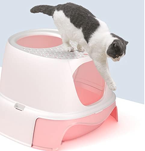 jinyiSHOP kutija za otpatke za mačke gornji ulaz kutija za otpatke za mačke potpuno zatvorena dezodorans