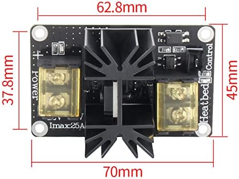 Modul za proširenje grijanog kreveta velike snage Mos cijev 3d printer dodatak za grijanje kreveta