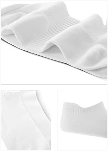 Bonisto tenisice - 6-par sa niskim rezom Unisex Sportske čarape - meke pamučne čarape za gležnjeve