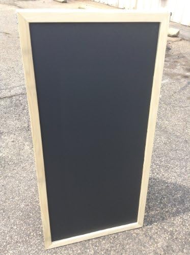 Crni poklopac ploče sa pločnikom 48 x 24 dvostrani drveni okvir