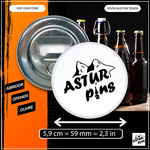 Astur Pins - Otvori za boce Hornowski grb - porodicama Poljska - Poljska - Četveni otvarač piva, originalni pokloni,