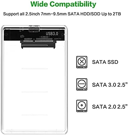 Lhllhl Sata 3 na USB 3.0 2.5 inčni HDD Ssd hard disk priključna stanica kućišta HDD slučaj