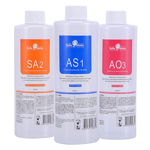 AS1 SA2 Ao3 kozmetički Salon profesionalna dermoabrazija Hydrafacial Solution za njegu kože lica Aqua piling Serum za Hidrofacijalnu mašinu 400ml