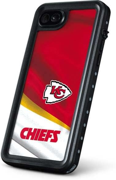 Skinit vodootporna futrola za telefon kompatibilna sa iPhoneom se-zvanično licencirana NFL Kansas
