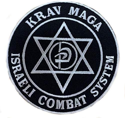 KRAV MAGA Izraelski borbeni sustav zakrpa zastepene željezo / šivati ​​značke borilačke umjetnosti Grb logotip grebena