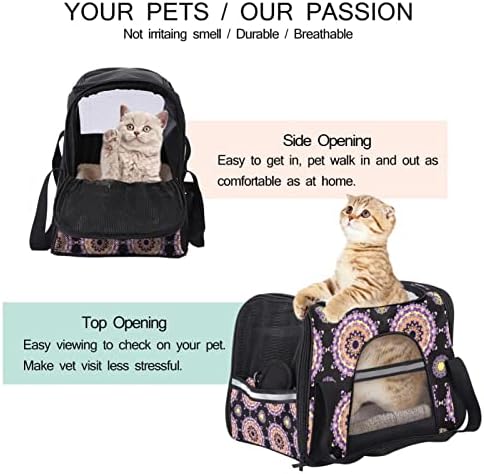 Nosač za kućne ljubimce Mandala Meki putni nosači za kućne ljubimce za Mačke, Psi Puppy Comfort Prijenosna