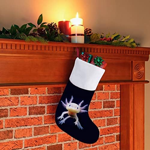 Axolotls Personalizirani božićni čarapa Xmas kamin porodične zabave Viseće ukrase