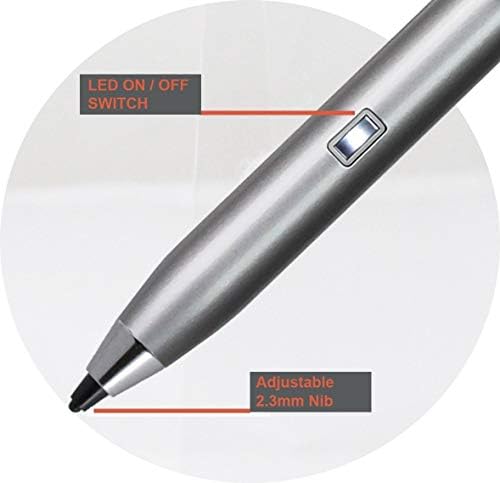 Bronel srebrna fina tačana digitalna aktivna olovka kompatibilna sa Acer Chromebook 11 C732 / C732T / C732L /