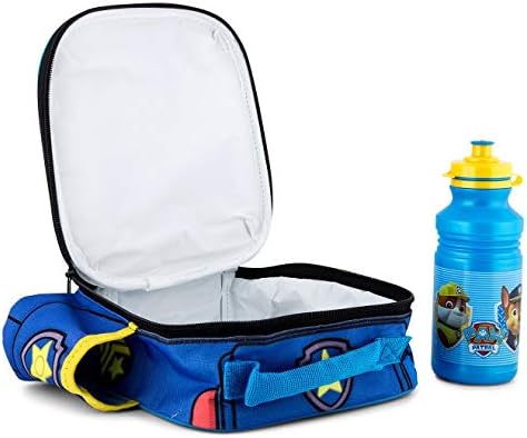 Paw Patrol Chase 3D termo torba za ručak i Set flaša od 500 ml