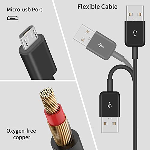 Duttek Micro USB multi puniti kabel 1,5ft, mikro USB razdjelnika, USB2.0 Tip muško do četiri mikro USB