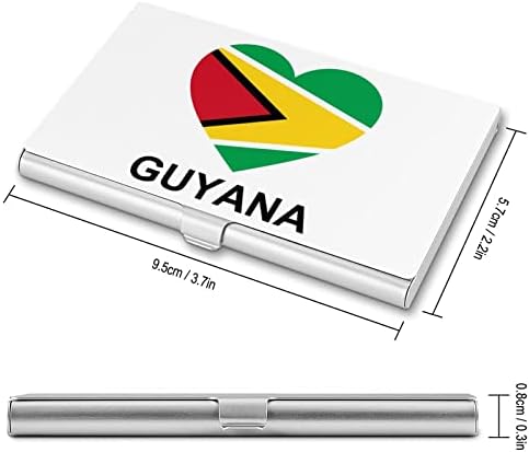 Ljubav Gvajana držač poslovne lične karte Silm Case profesionalni džep za Organizator metalnih kartica s