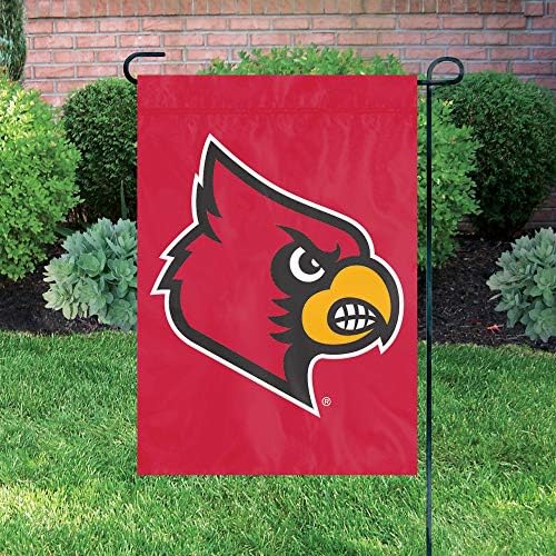 Žurka za zabavu službeno licencira NCAA Gmlou Louisville Cardinals Premium Garden Zastava, Multi, 18 x 12.5