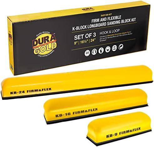 Dura-Gold Pro serija K-Block brusilica firma & Flex ručni Brusni blok komplet sa kukom & amp;
