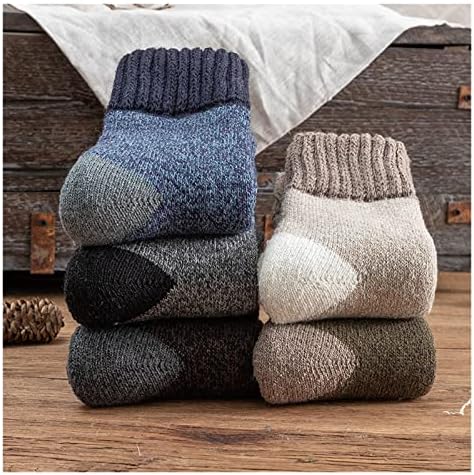 CCBuy 5pairs / lot zimska zgušnjana vunene čarape Muški ručnik drže tople čarape za pamučne čarape za muški termalni