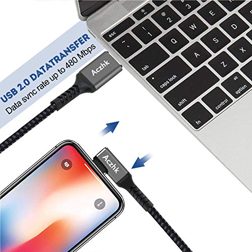 ACZHK USB C kabl 10ft 90 stupnjeva Brzi USB a do tip C za Samsung Galaxy S10 S9 S8 Plus Note 9 8 LG