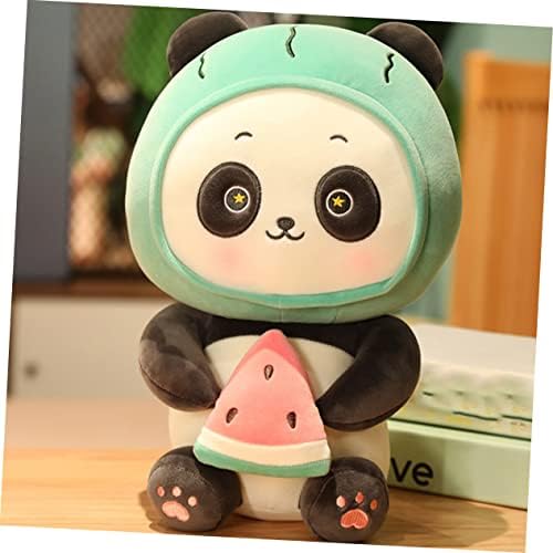 DEWACC 2pcs panda lutka mini životinjske igračke punjene igračke jagode kawaii panda lutka djeca životinjski