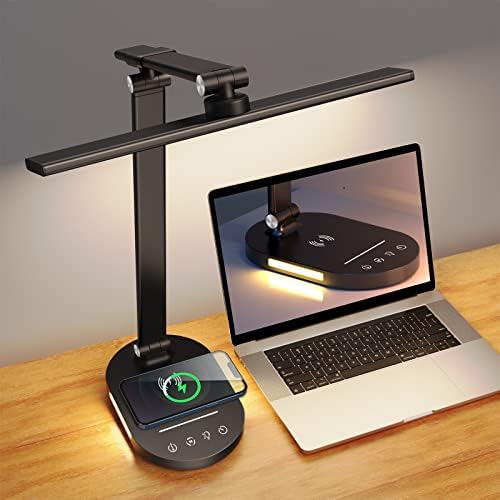 Desk Lamp, LED Desk Lamp sa USB priključkom za punjenje, Desk lampe za kućnu kancelariju, noćno svetlo,